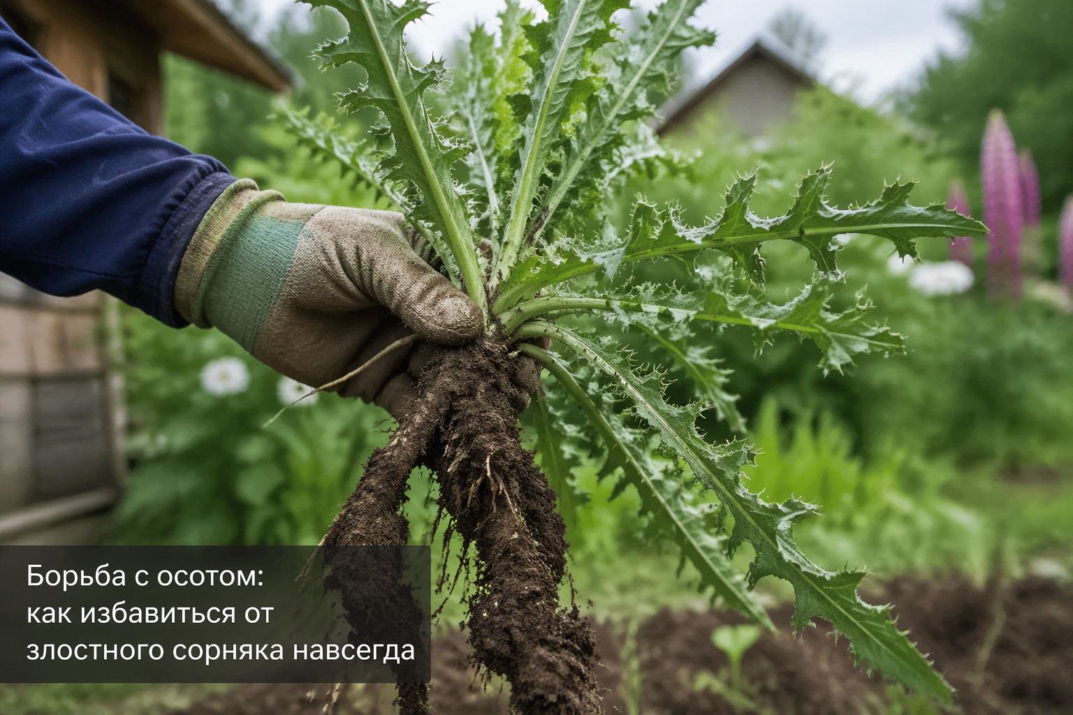 Борьба с осотом: как избавиться от злостного сорняка навсегда