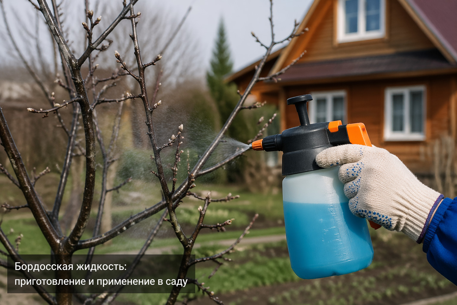 Бордосская жидкость: приготовление и применение в саду