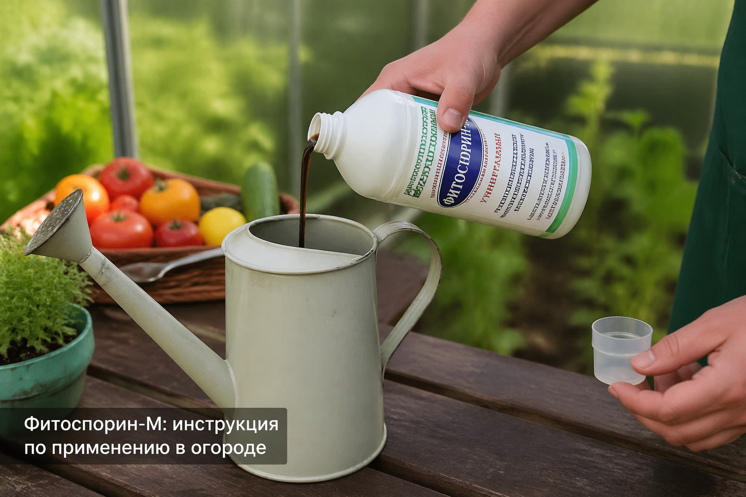 Фитоспорин-М: инструкция по применению в огороде