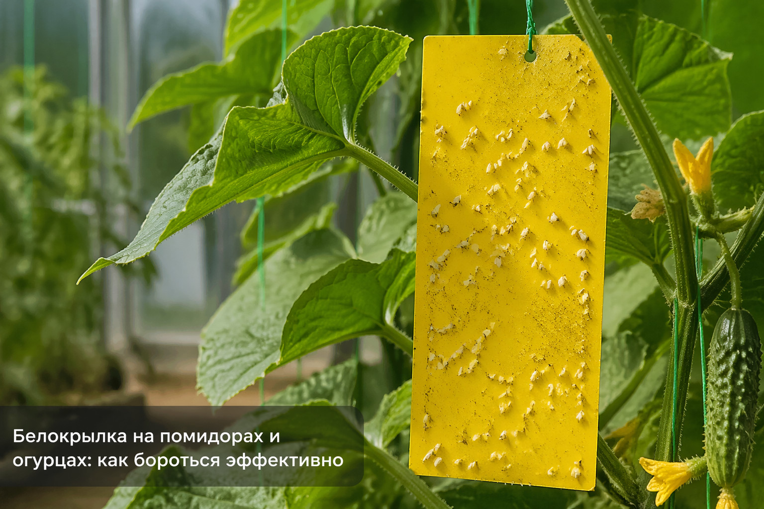 Белокрылка на помидорах и огурцах: как бороться эффективно