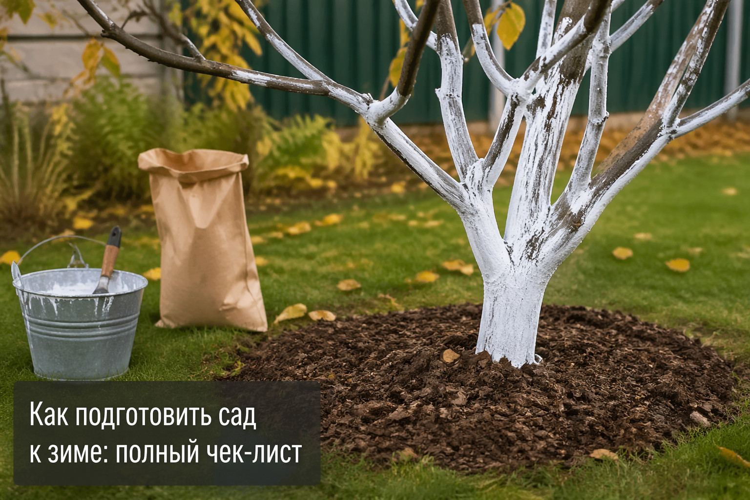 Как подготовить сад к зиме: полный чек-лист