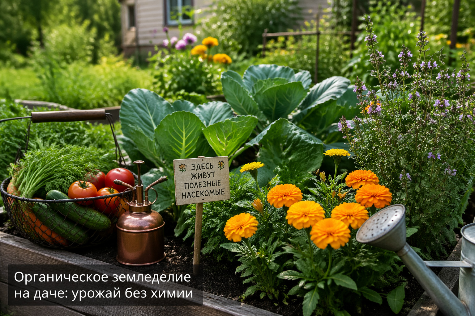 Органическое земледелие на даче: урожай без химии