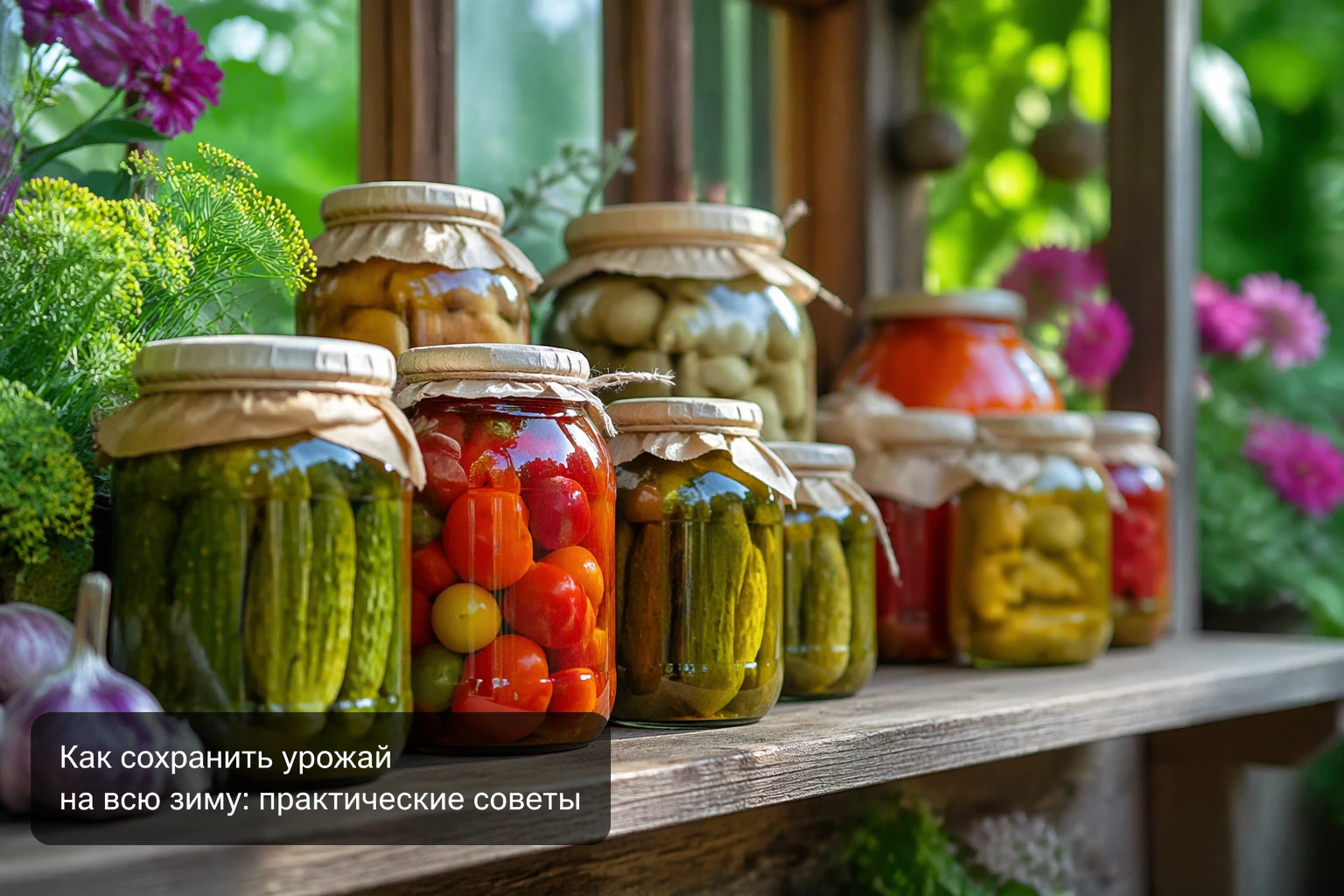 Как сохранить урожай на всю зиму: практические советы