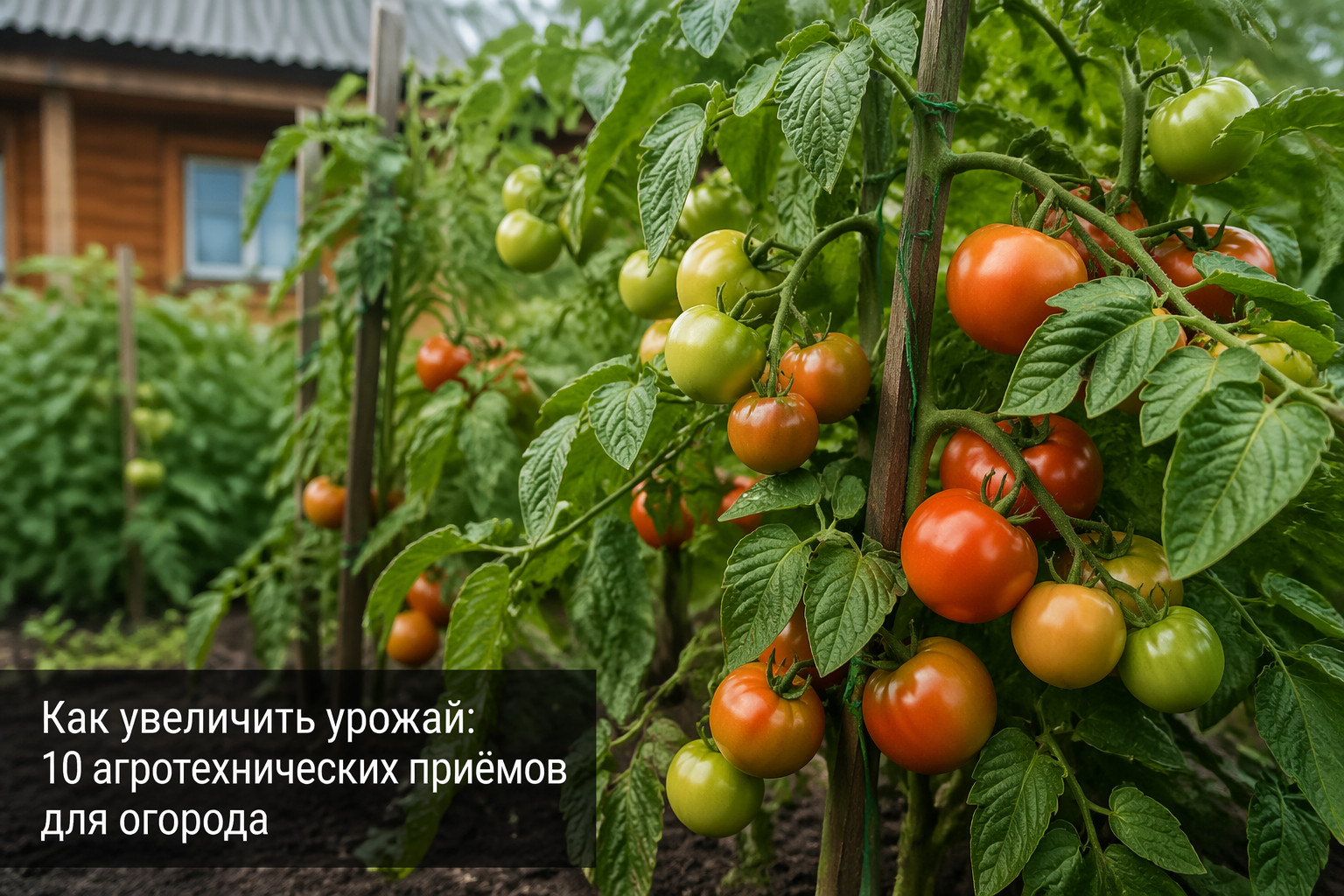 Как увеличить урожай: 10 агротехнических приёмов для огорода
