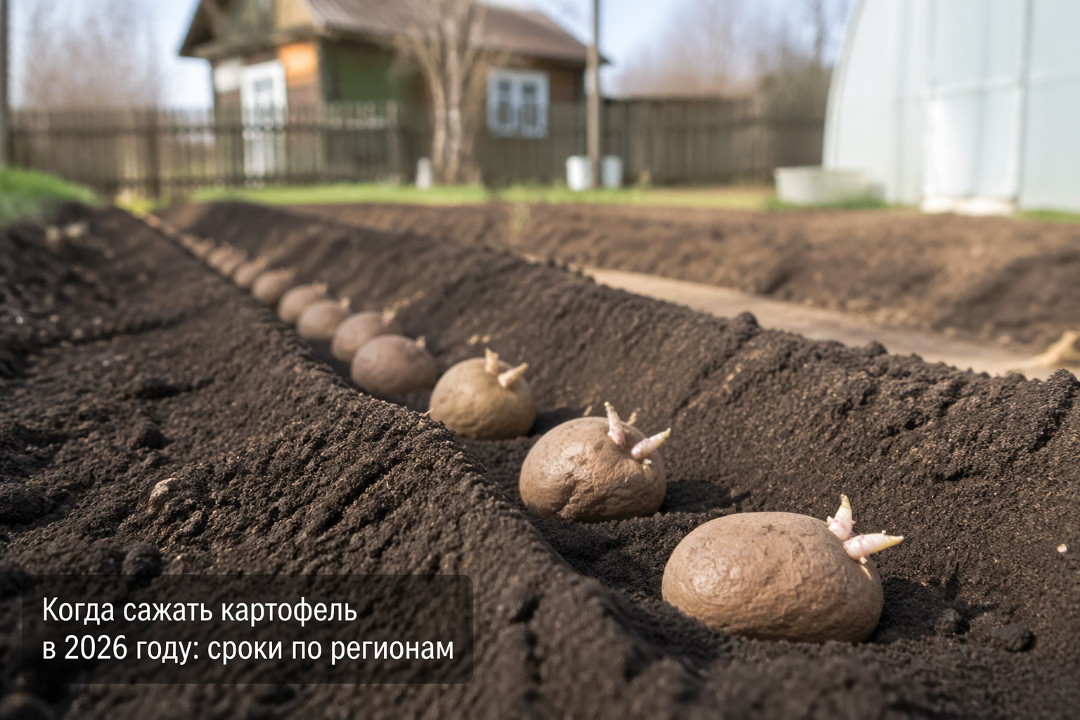 Когда сажать картофель в 2026 году: сроки по регионам