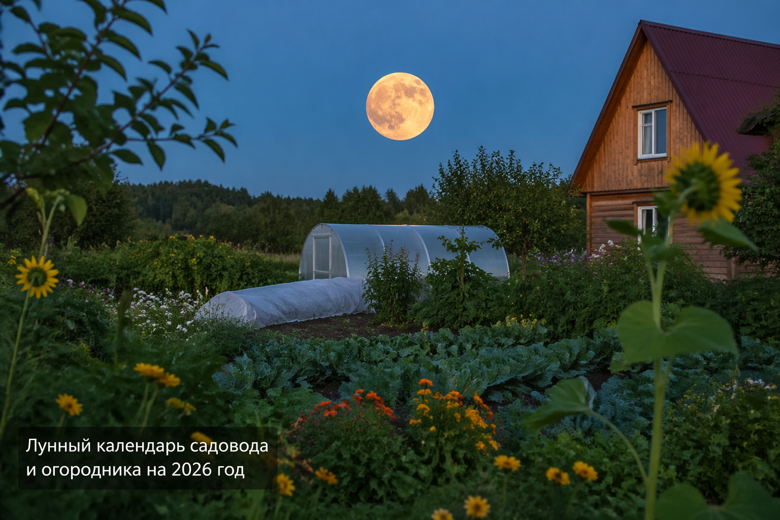 Лунный календарь садовода и огородника на 2026 год