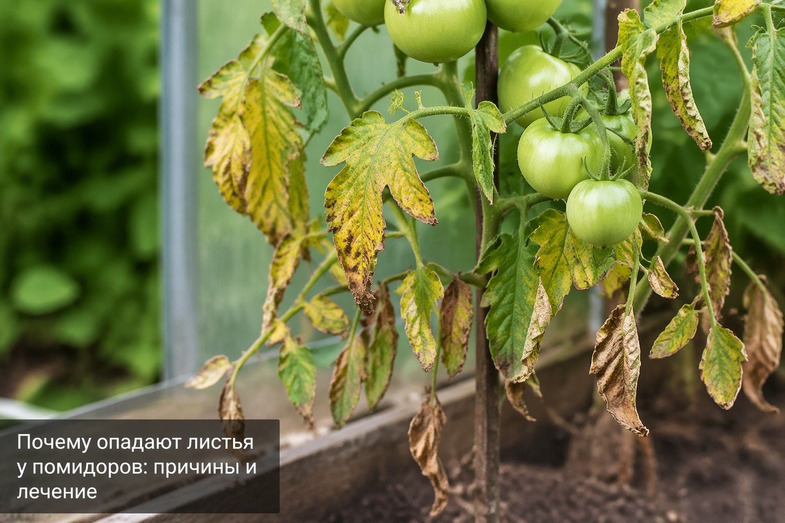 Почему опадают листья у помидоров: причины и лечение