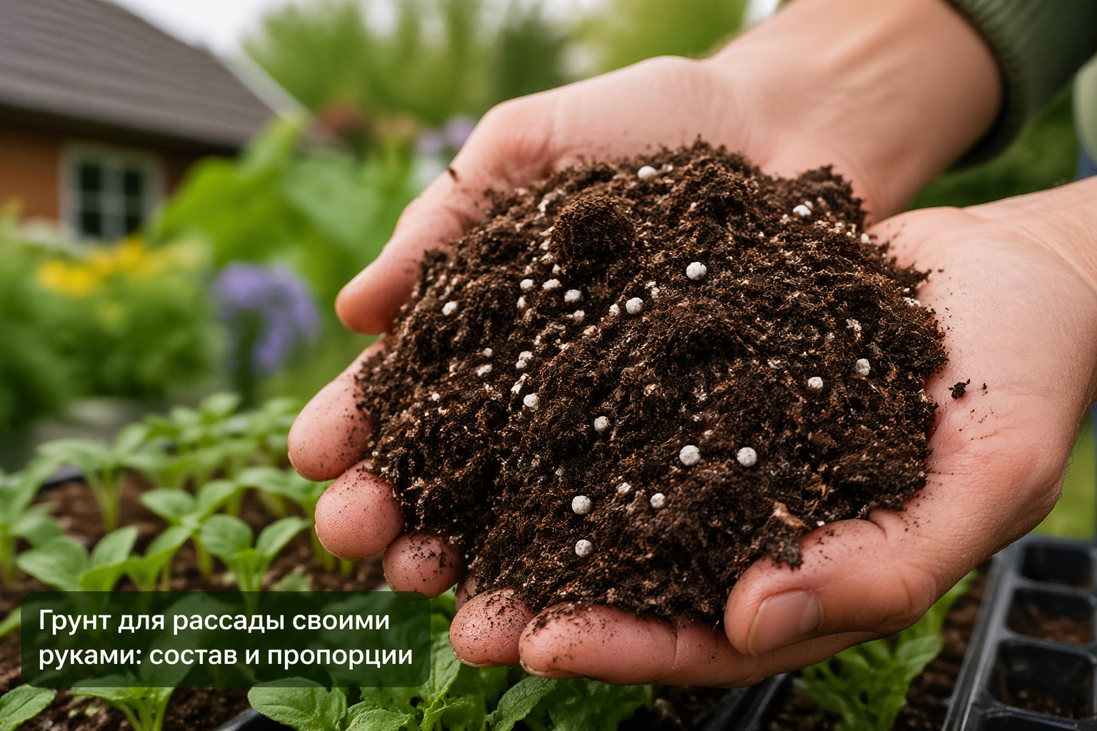Грунт для рассады своими руками: состав и пропорции