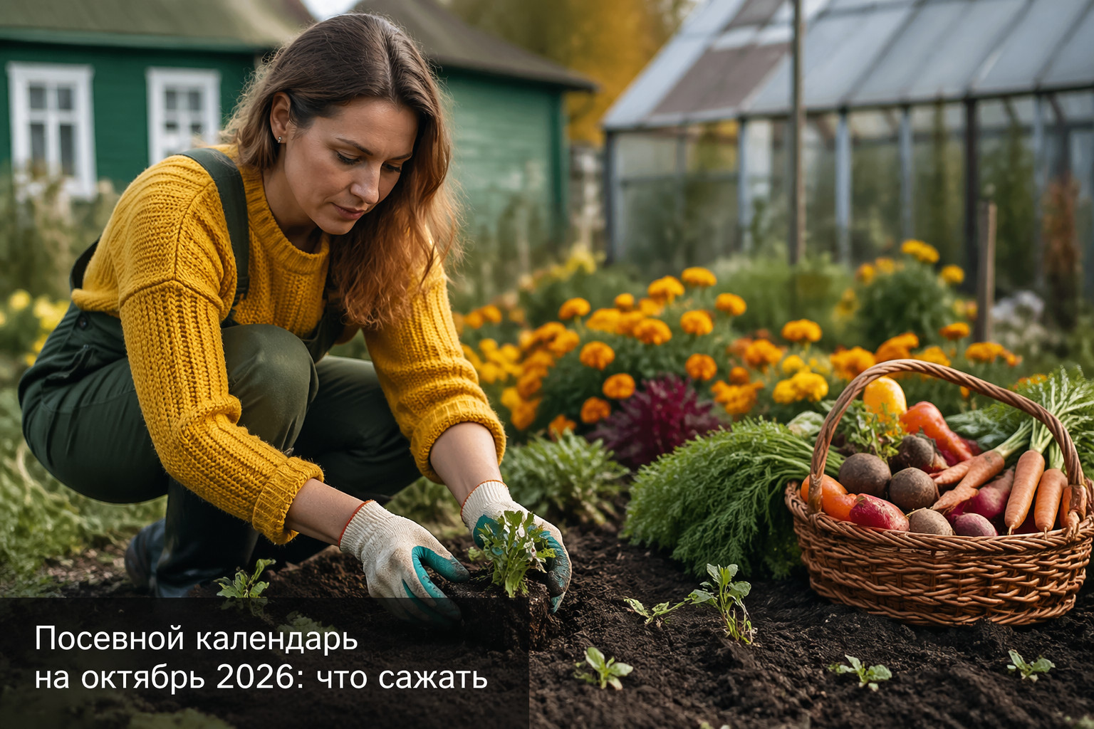 Посевной календарь на октябрь 2026: что сажать