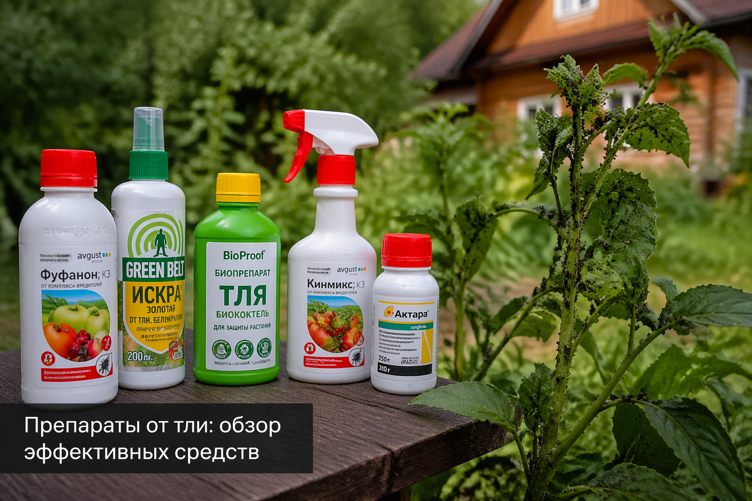 Препараты от тли: обзор эффективных средств