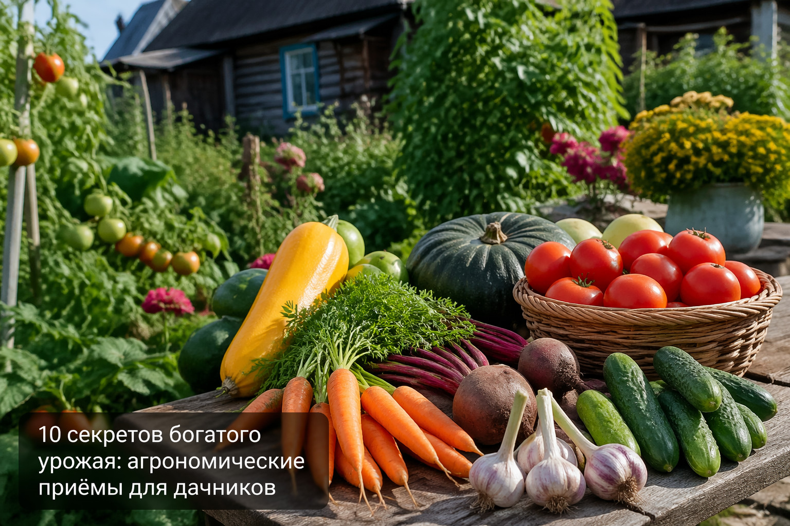 10 секретов богатого урожая: агрономические приёмы для дачников