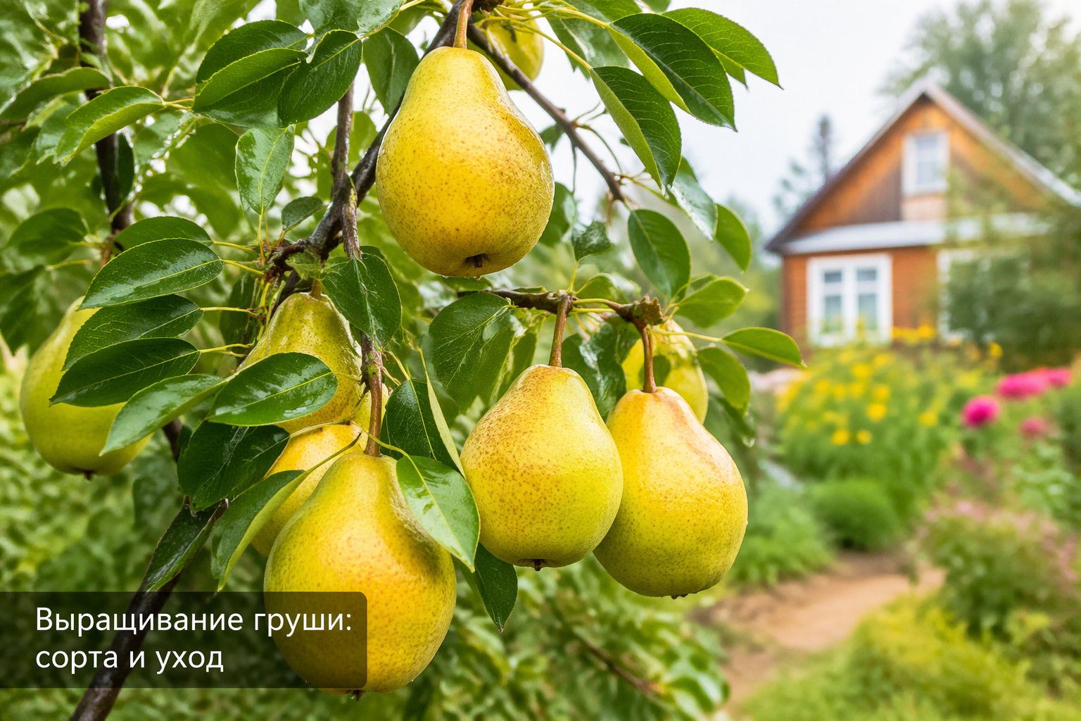 Выращивание груши: сорта и уход