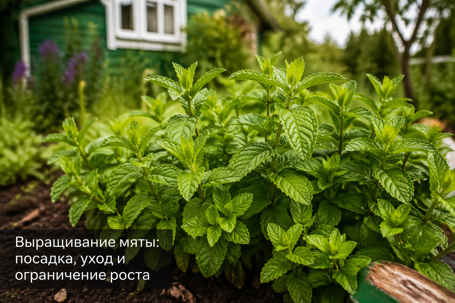 Выращивание мяты: посадка, уход и ограничение роста