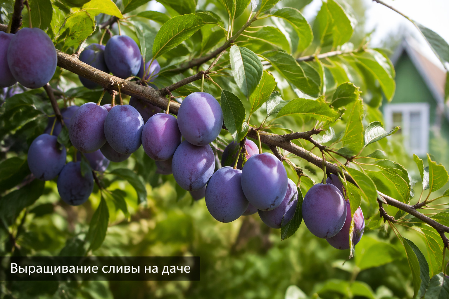 Выращивание сливы на даче